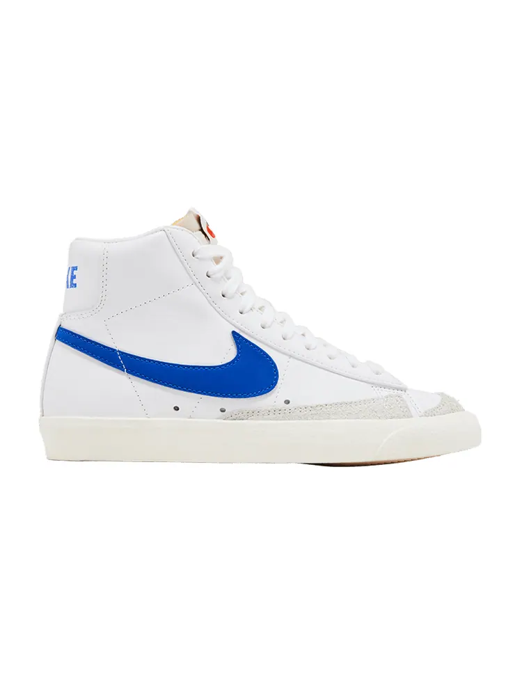 Кроссовки Nike Wmns Blazer Mid '77 'White Racer Blue' — изображение 1 из 9, белый/синий