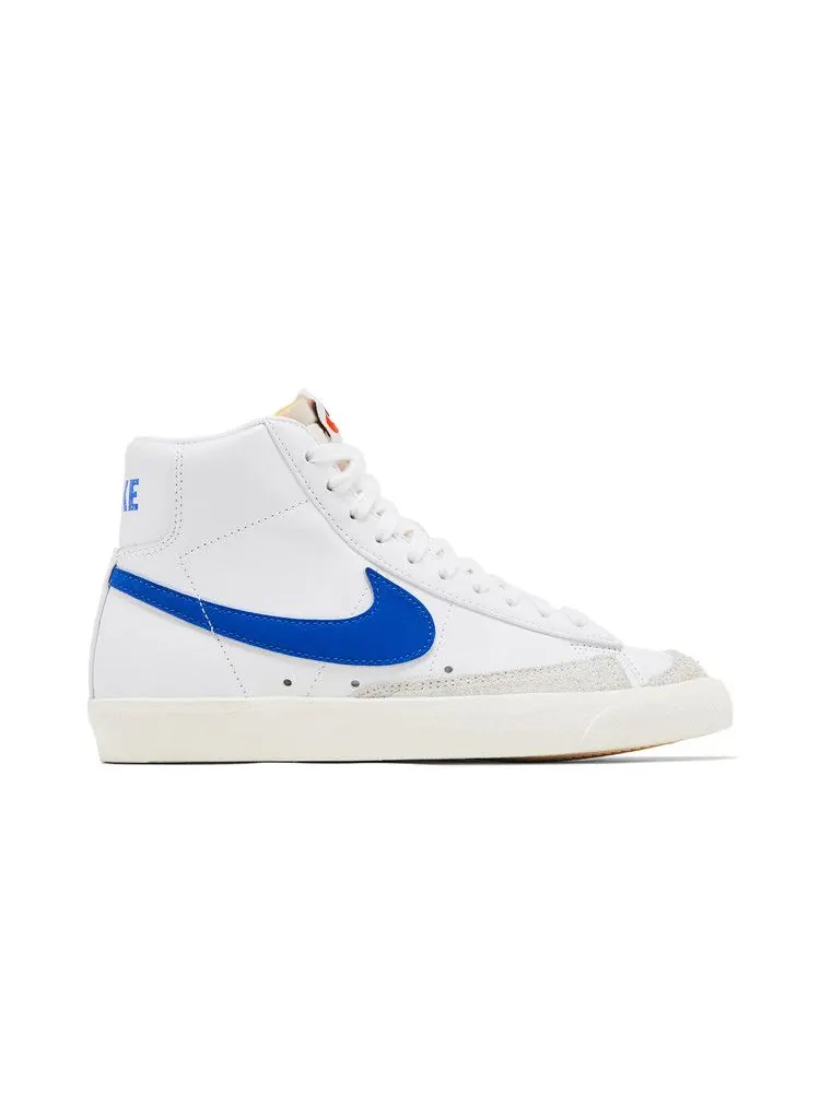 Кроссовки Nike Wmns Blazer Mid '77 'White Racer Blue' — изображение 2 из 9, белый/синий