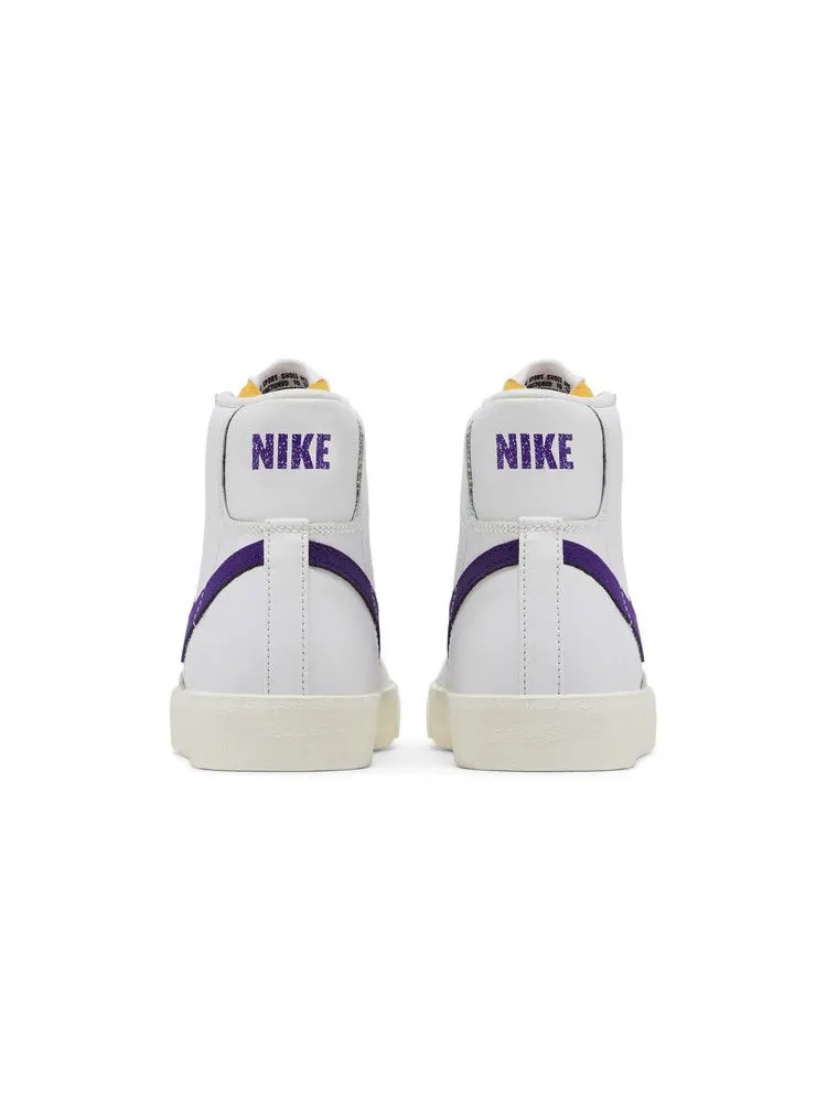 Кроссовки Nike Wmns Blazer '77 Vintage Mid 'Voltage Purple' — изображение 7 из 9, белый/фиолетовый