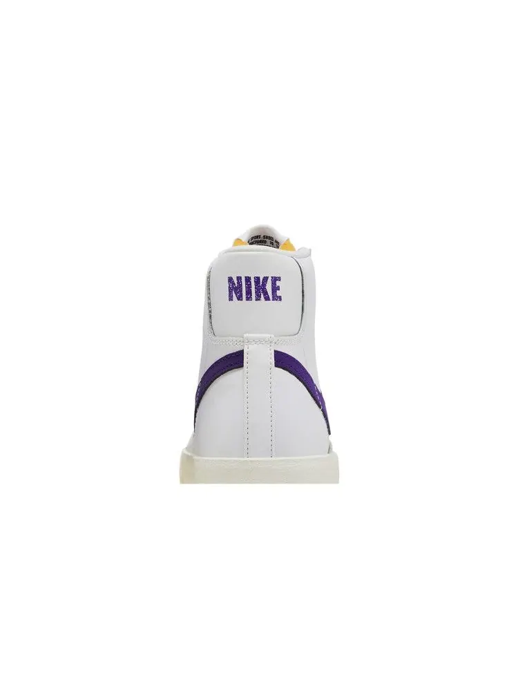 Кроссовки Nike Wmns Blazer '77 Vintage Mid 'Voltage Purple' — изображение 8 из 9, белый/фиолетовый