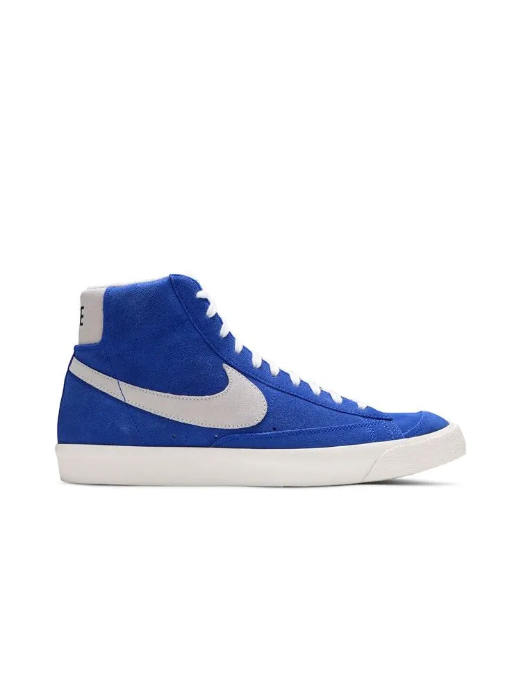 Кроссовки Nike Blazer Mid '77 Suede 'Racer Blue' — изображение 2 из 9, синий//черный/белый