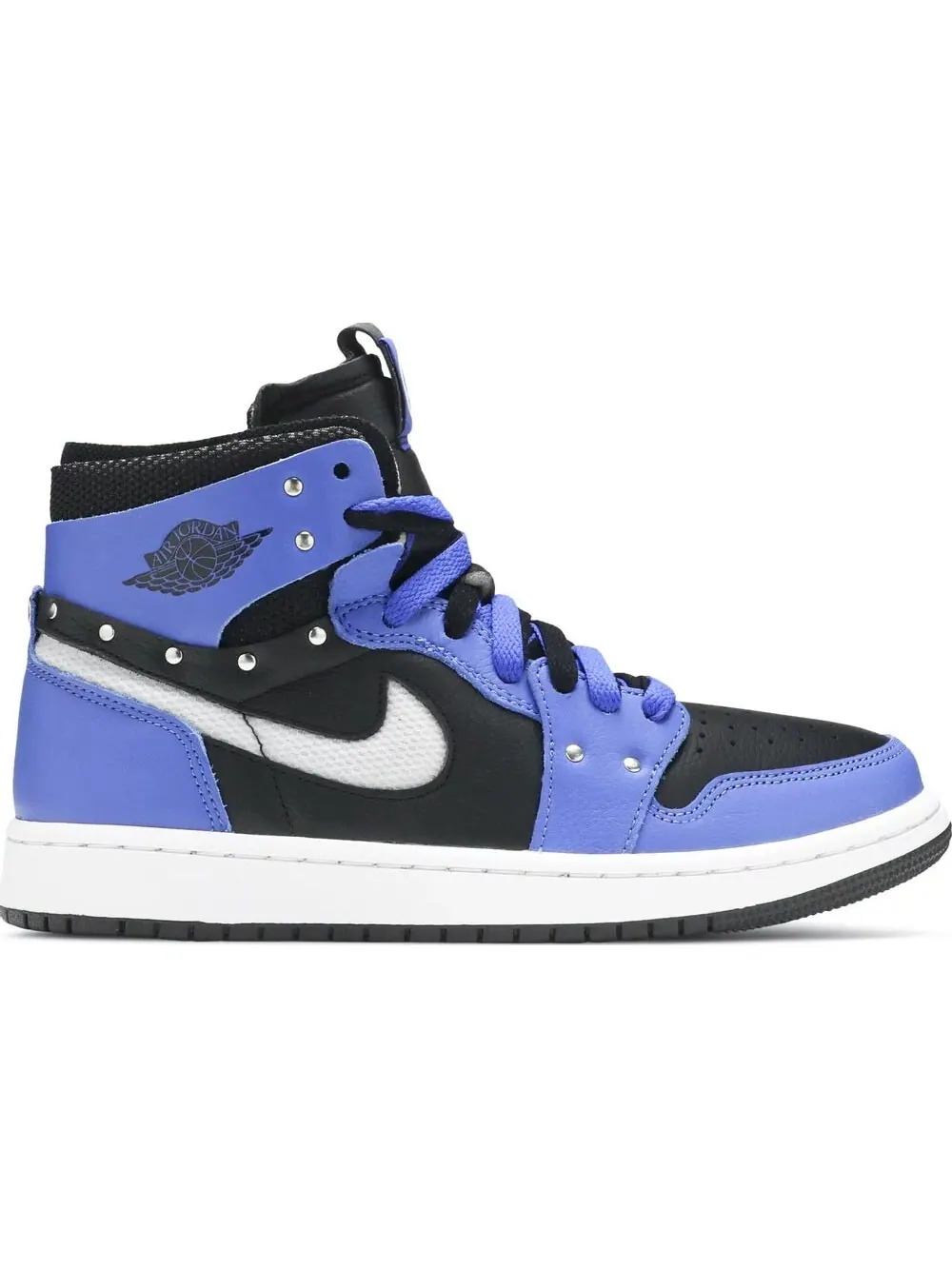Кроссовки Nike Wmns Air Jordan 1 Zoom Comfort SE Sisterhood — изображение 1 из 5, белый/синий/черный