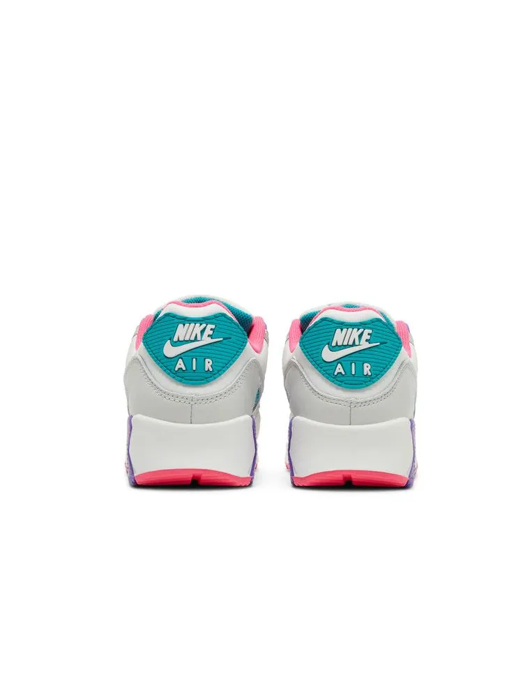 Кроссовки Nike Wmns Air Max 90 'White Multi' — изображение 7 из 9, белый