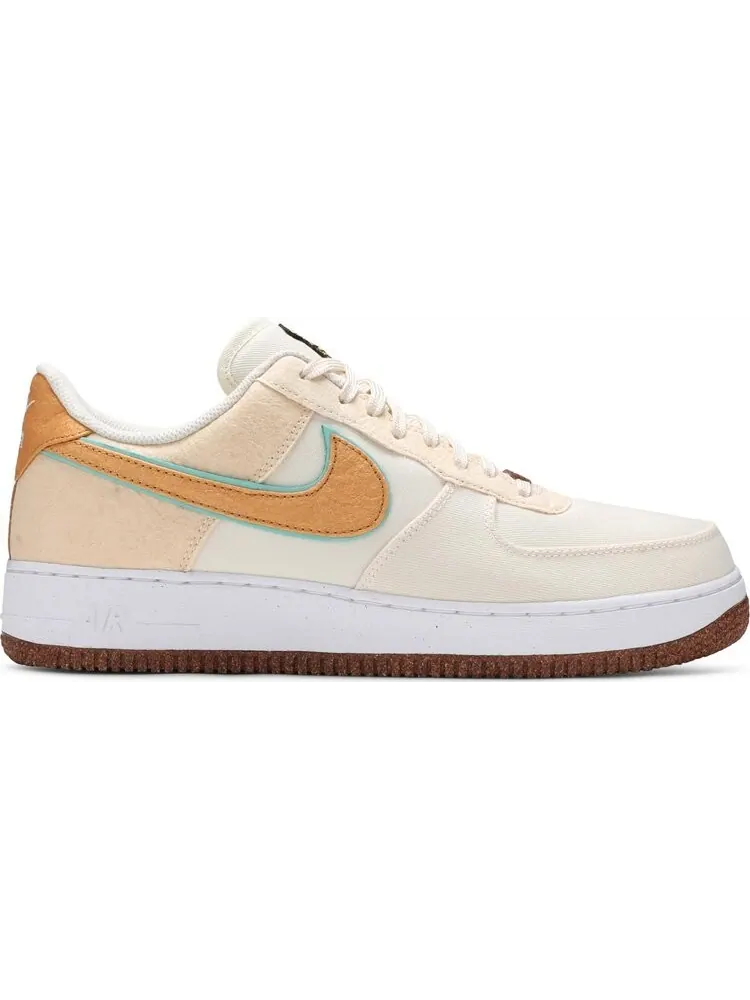 Кроссовки Nike Air Force 1 '07 Premium 'Happy Pineapple' — изображение 1 из 8, бежевый