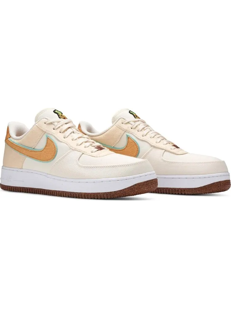 Кроссовки Nike Air Force 1 '07 Premium 'Happy Pineapple' — изображение 8 из 8, бежевый