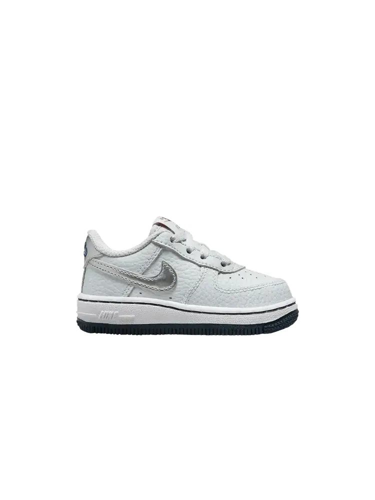 Кроссовки Nike Force 1 TD Pure Platinum Barely Grape — изображение 1 из 1, платиновый