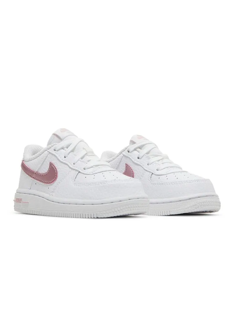Кроссовки Nike Force 1 TD 'White Pink Glaze' — изображение 9 из 9, белый/розовый