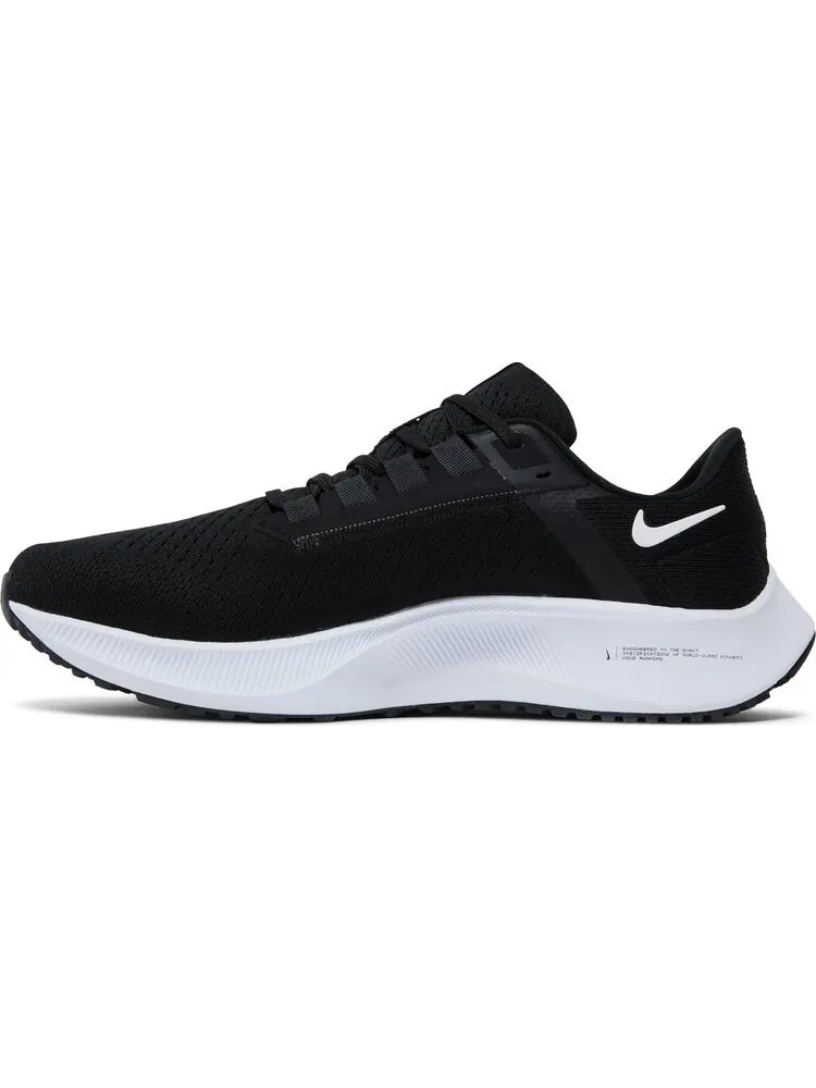 Кроссовки Nike Air Zoom Pegasus 38 Extra Wide 'Black White' — изображение 3 из 8, черный