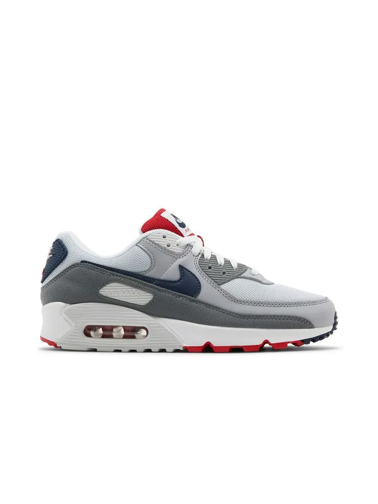 Кроссовки Nike Air Max 90 'USA 2021 - Pure Platinum' — изображение 2 из 9