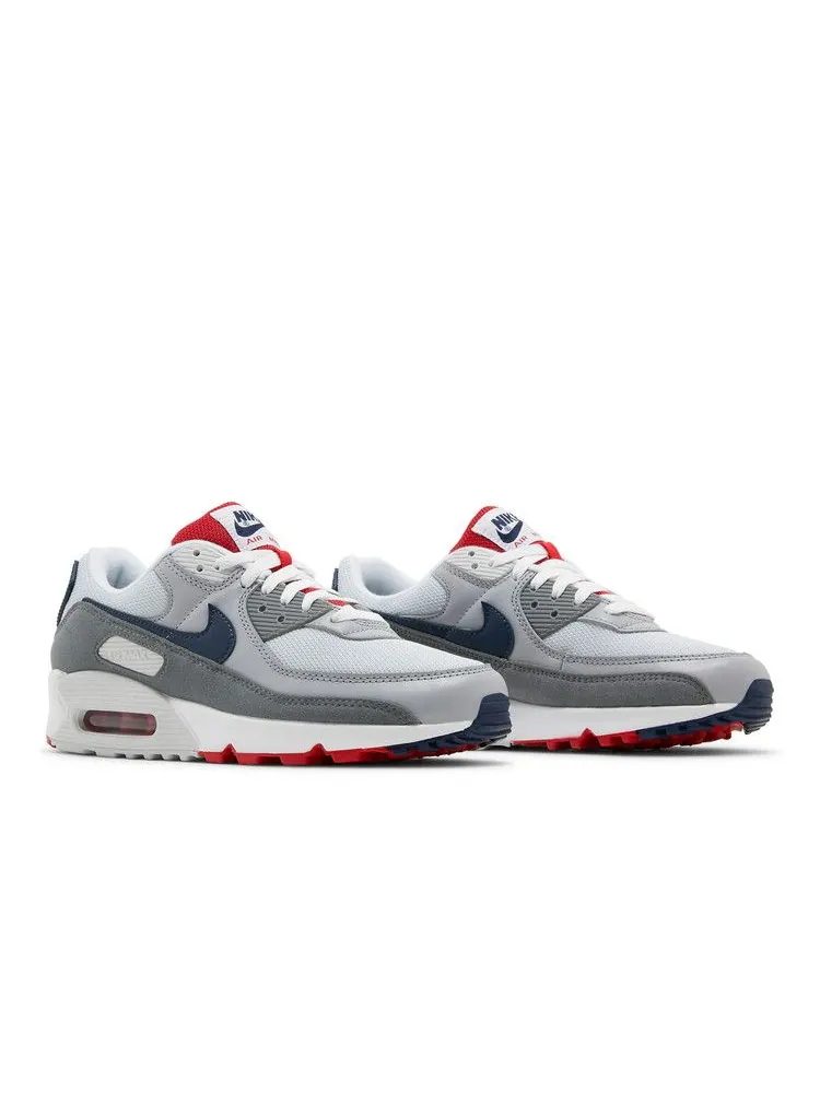 Кроссовки Nike Air Max 90 'USA 2021 - Pure Platinum' — изображение 9 из 9