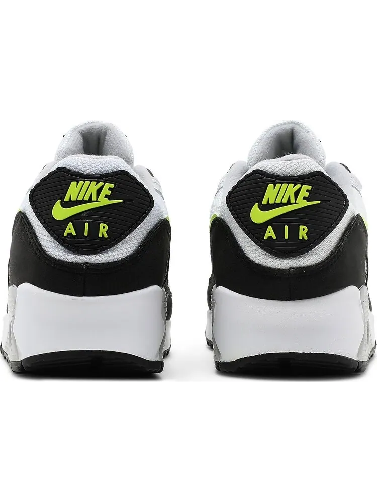 Кроссовки Nike Air Max 90 'White Hot Lime' — изображение 6 из 8, белый
