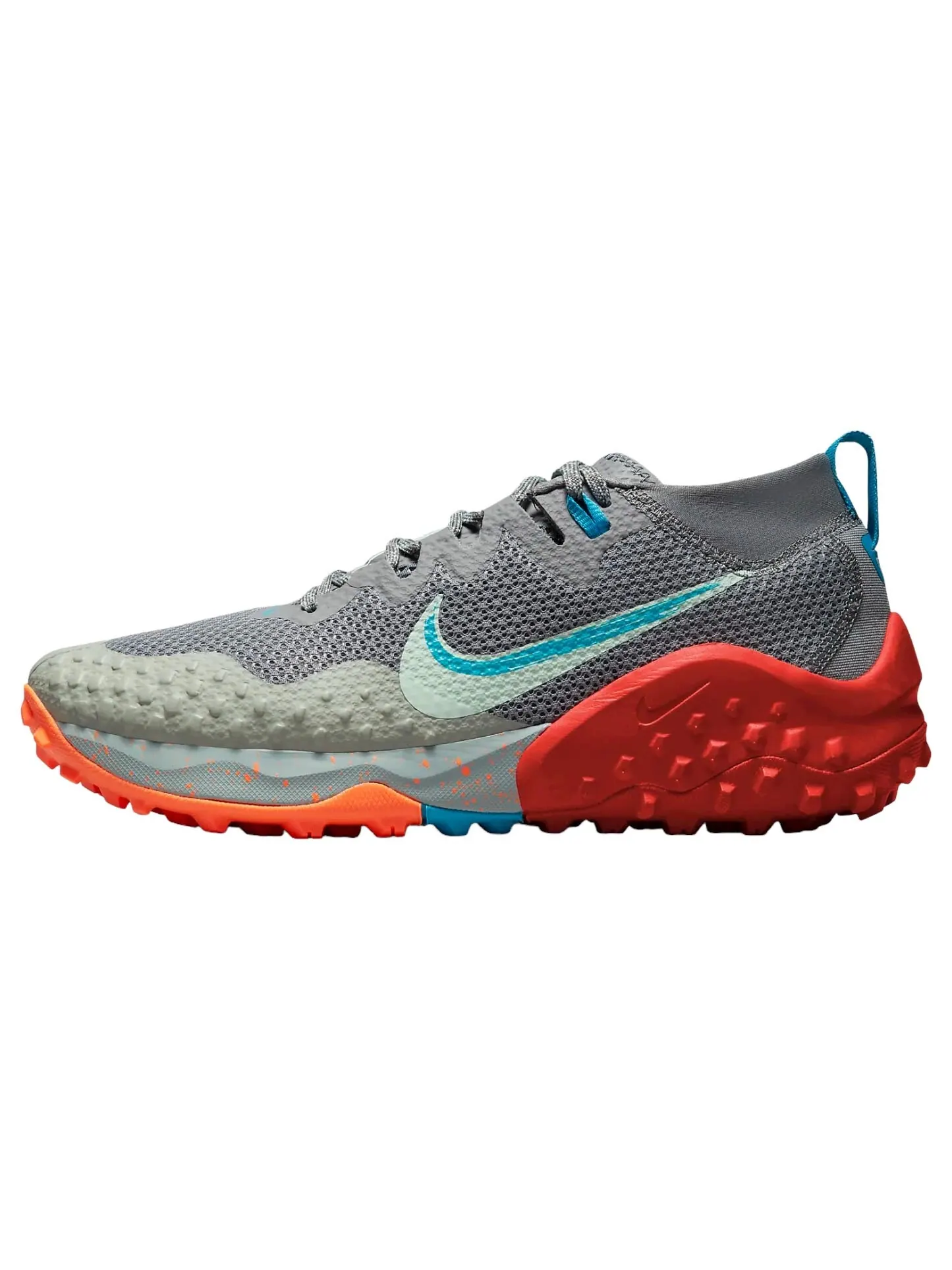 Кроссовки Nike Wildhorse 7 — изображение 1 из 7, серый/синий/оранжевый