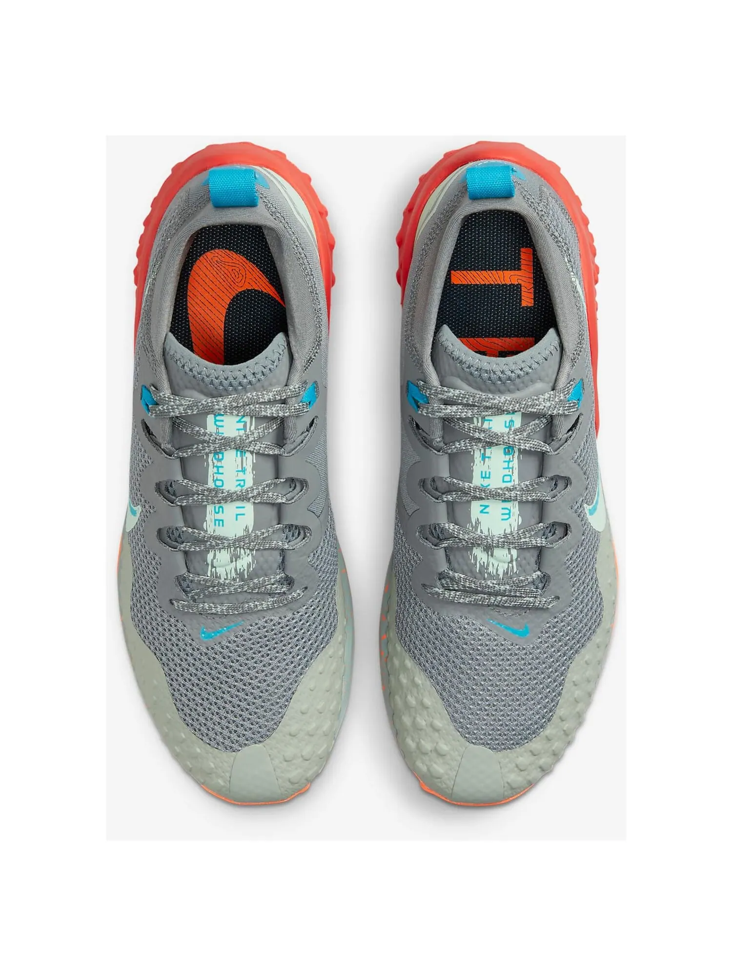 Кроссовки Nike Wildhorse 7 — изображение 3 из 7, серый/синий/оранжевый
