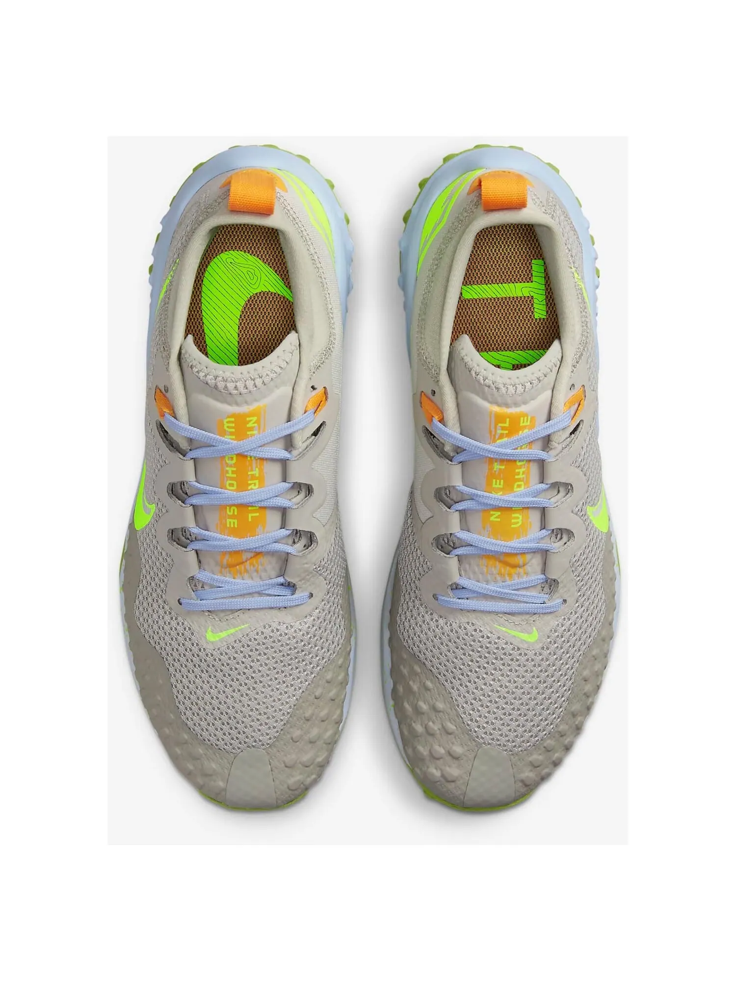 Кроссовки Nike Wildhorse 7 — изображение 3 из 7, темно-бежевый/зеленый