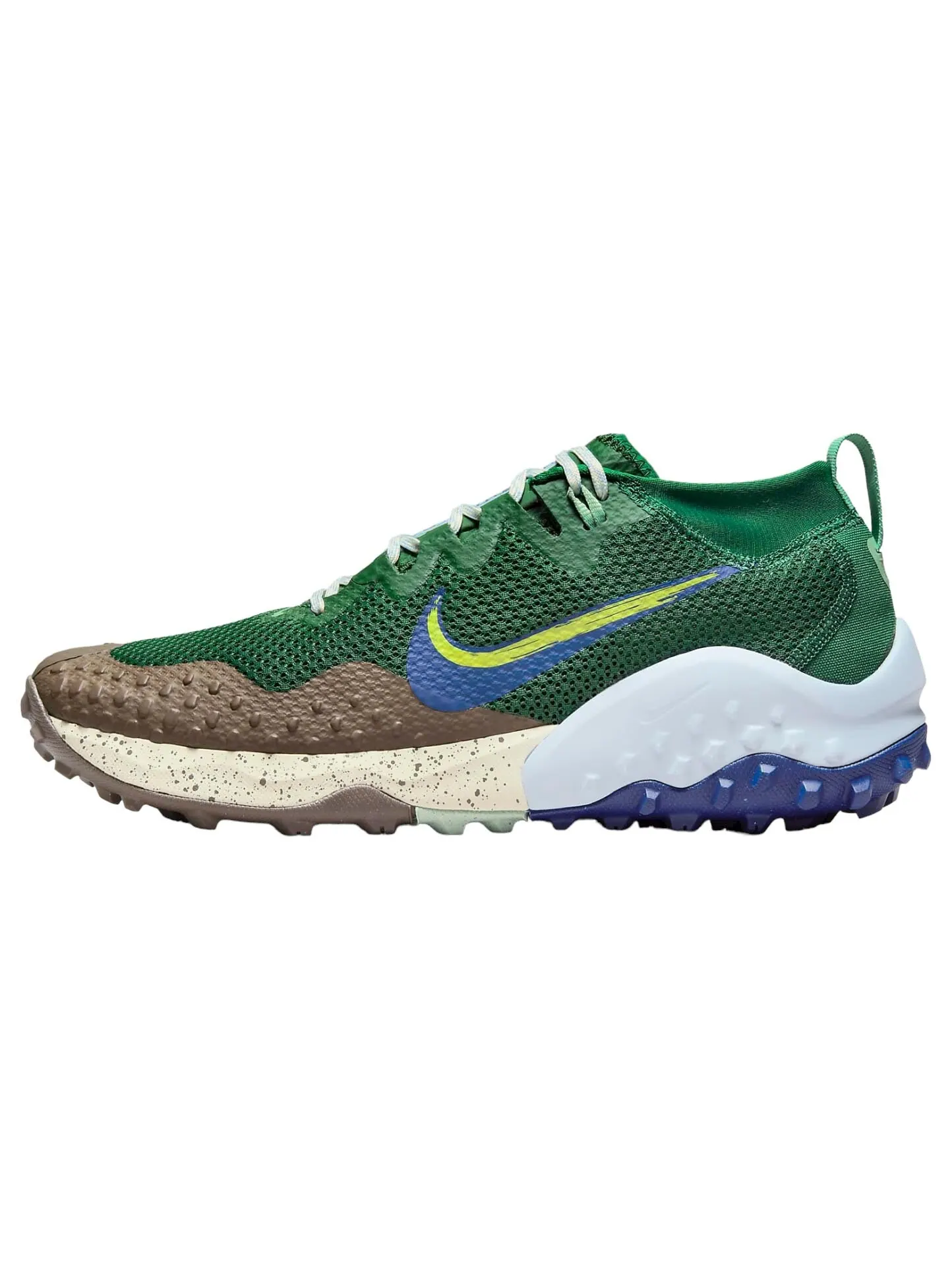 Кроссовки Nike Wildhorse 7 — изображение 1 из 7, зеленый/коричневый