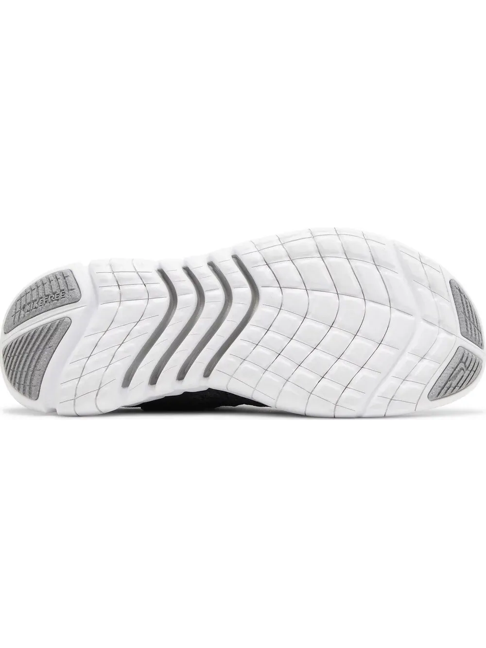 Кроссовки Nike Free Run 5.0 Men's Road Running Shoes — изображение 5 из 5, черный/белый