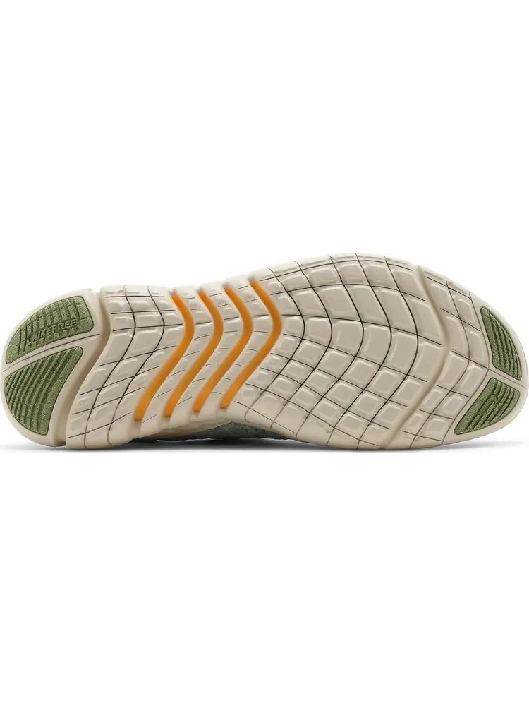 Кроссовки Nike Free Run 5.0 'Steam Olive Aura' — изображение 4 из 8, зеленый