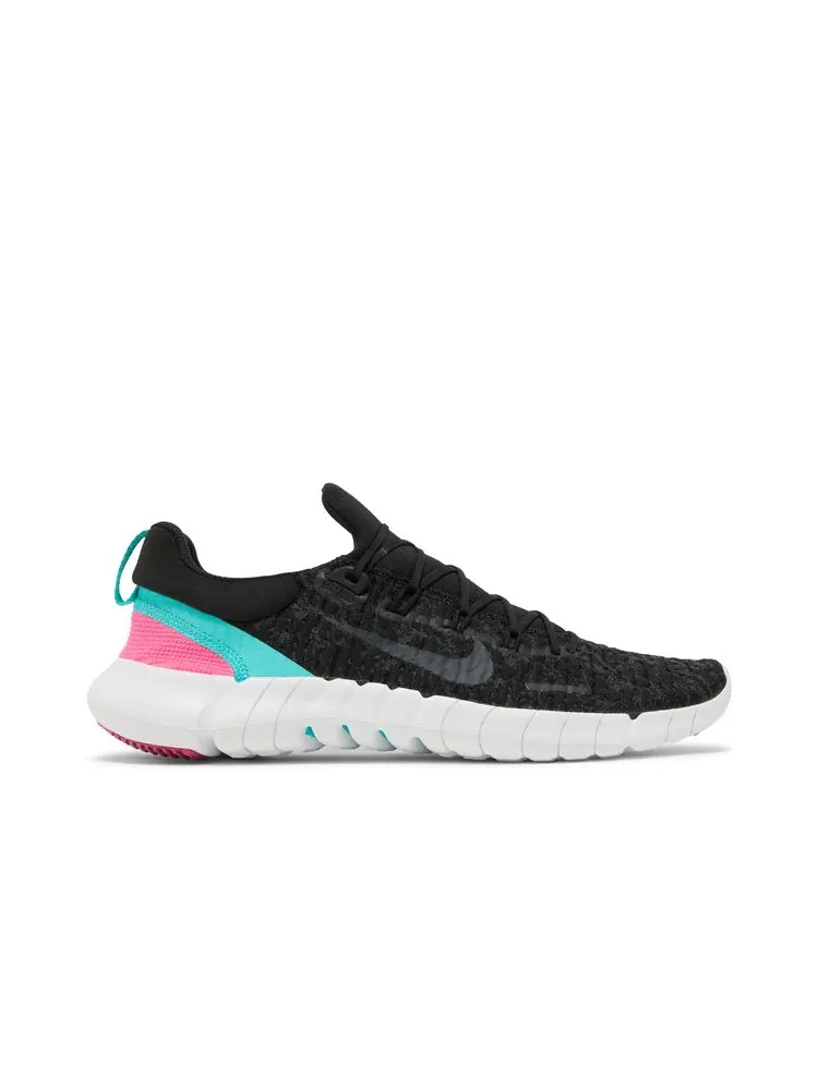Кроссовки Free Run 5.0 'Black Dynamic Turquoise' — изображение 1 из 8, черный