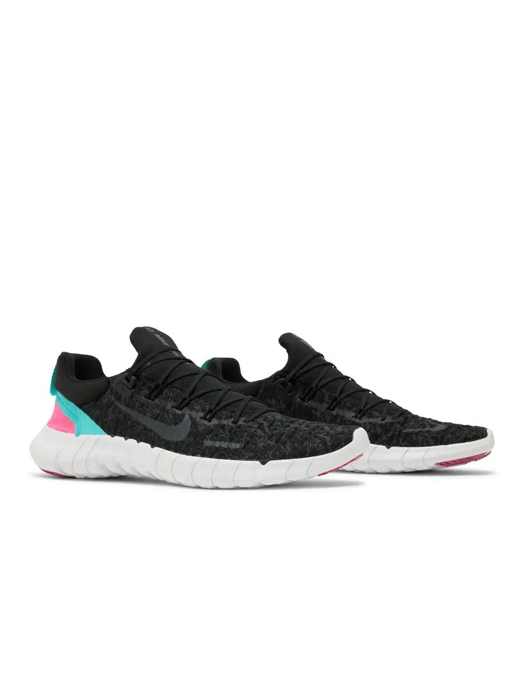 Кроссовки Free Run 5.0 'Black Dynamic Turquoise' — изображение 8 из 8, черный