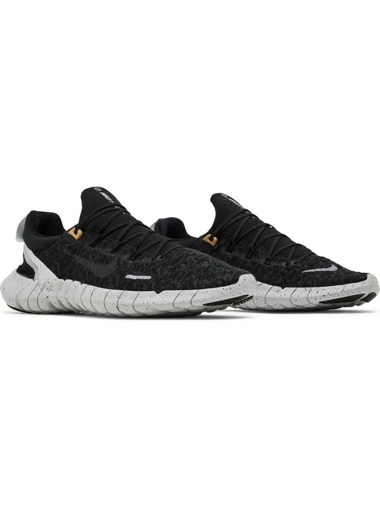 Кроссовки Nike Free Run 5.0 'Black Dark Smoke Grey' — изображение 8 из 8, черный