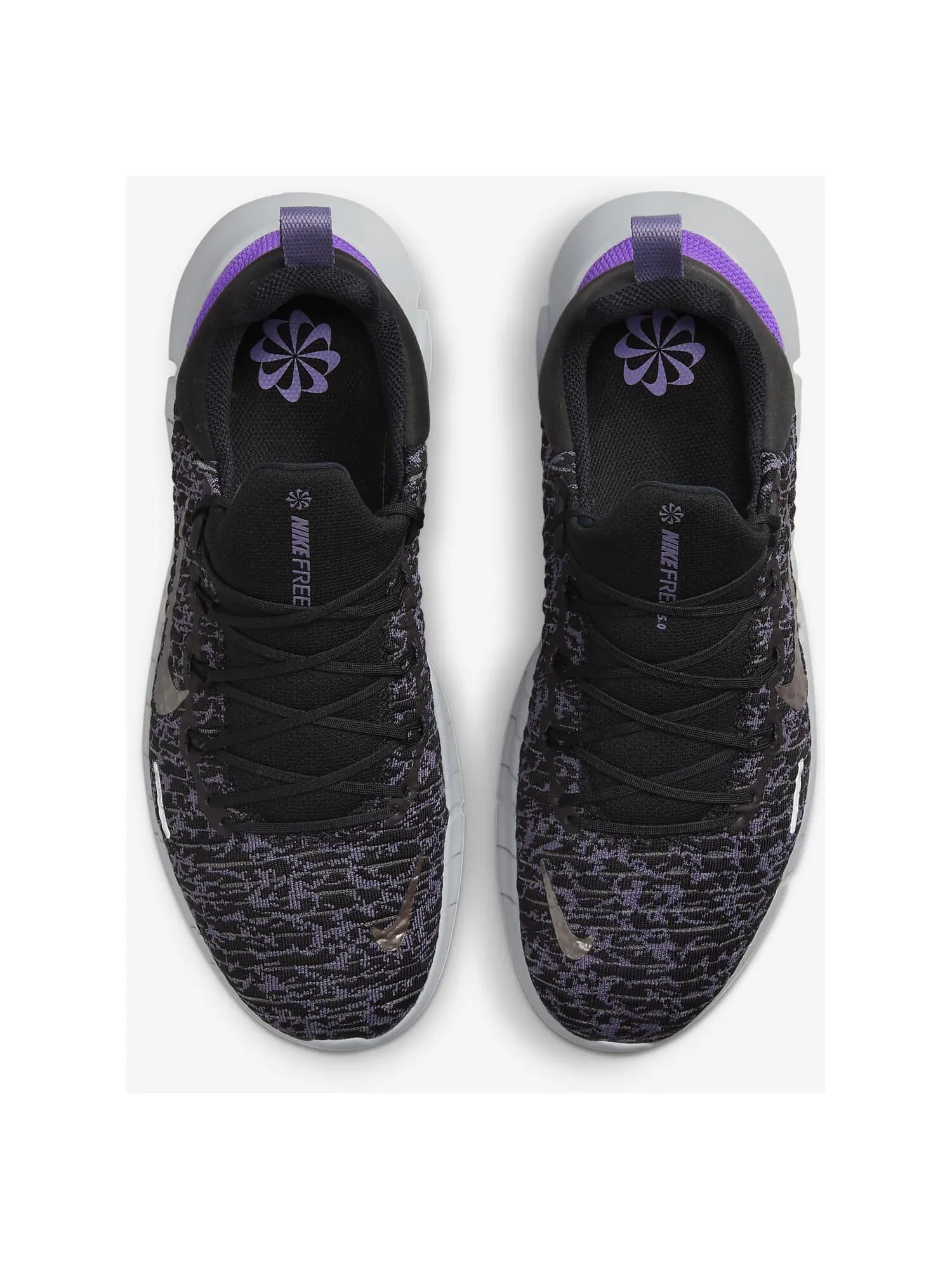 Кроссовки Nike Free Run 5.0 — изображение 3 из 7, черный/фиолетовый