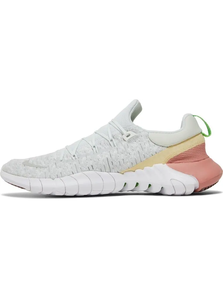 Кроссовки Nike Free Run 5.0 'Off White Pink' — изображение 3 из 8, белый