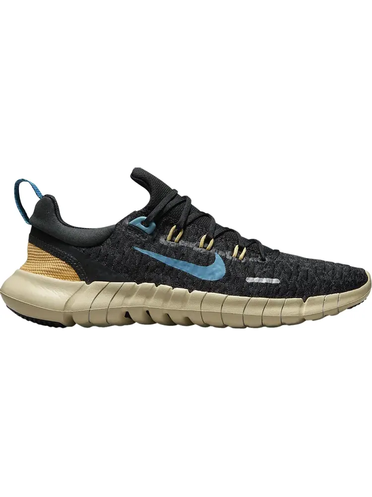 Кроссовки Nike Wmns Free Run 5.0 Next Nature 'Black Noise Aqua' — изображение 1 из 1, черный