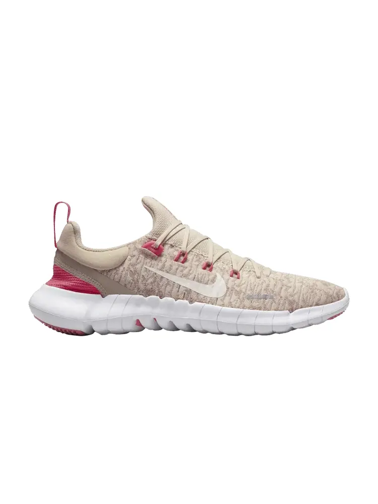 Кроссовки Wmns Free Run 5.0 Next Nature 'Sanddrift Sea Coral' — изображение 1 из 1, оранжевый