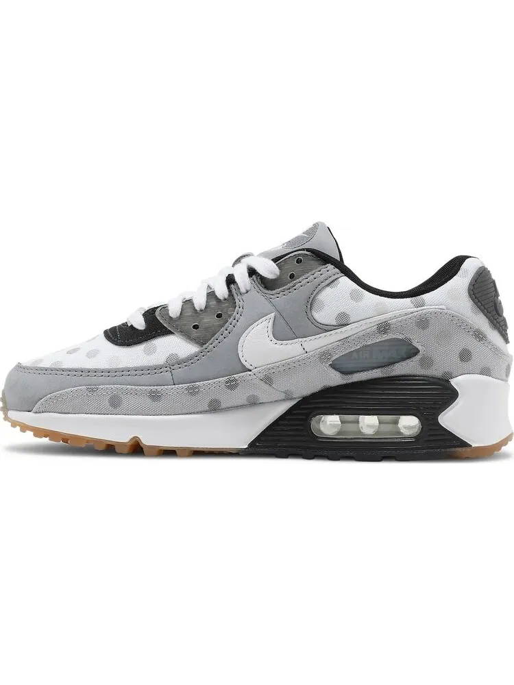 Кроссовки Nike Air Max 90 NRG 'Venn Diagram - Grey Fog Polka' — изображение 3 из 8, серый
