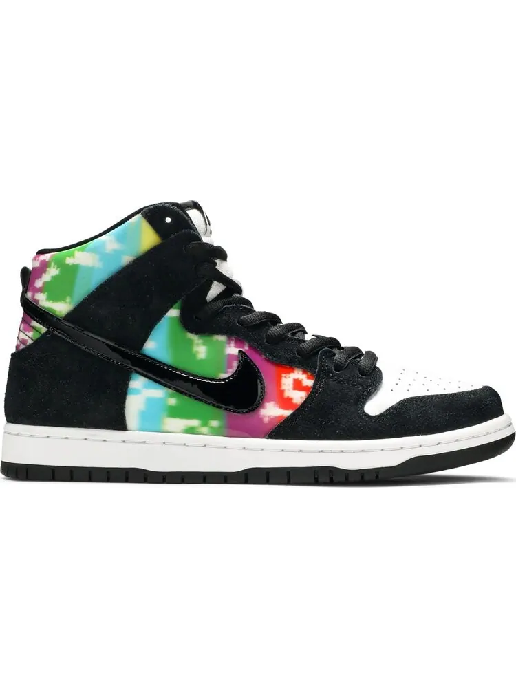 Кроссовки Nike Dunk High SB 'TV Signal' — изображение 1 из 10, мульти