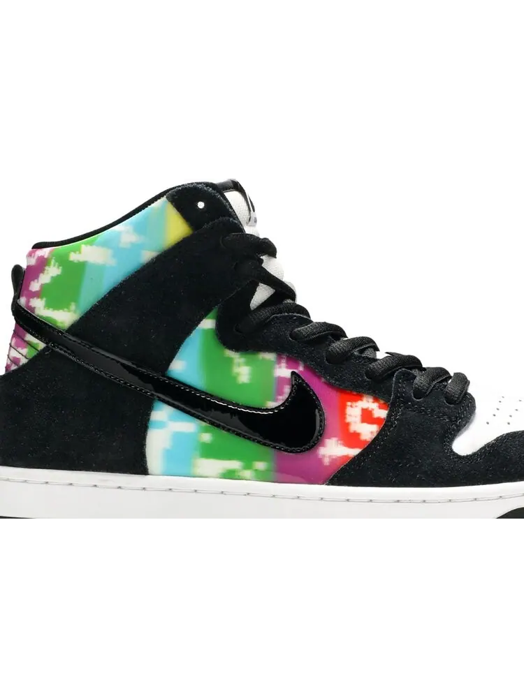 Кроссовки Nike Dunk High SB 'TV Signal' — изображение 2 из 10, мульти