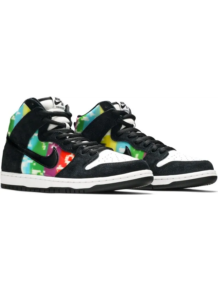 Кроссовки Nike Dunk High SB 'TV Signal' — изображение 8 из 10, мульти