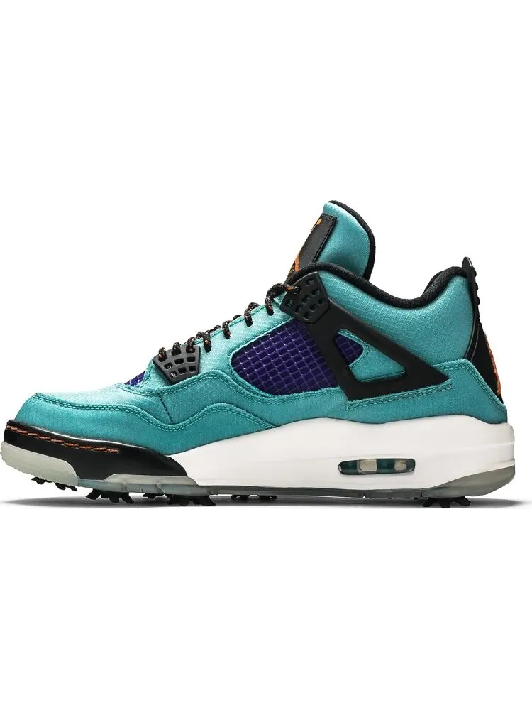 Кроссовки Air Jordan 4 Golf NRG Torrey Pines — изображение 3 из 8, бирюзовый