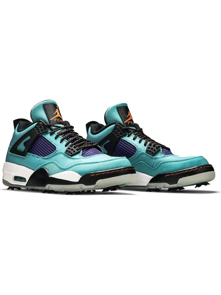 Кроссовки Air Jordan 4 Golf NRG Torrey Pines — изображение 8 из 8, бирюзовый