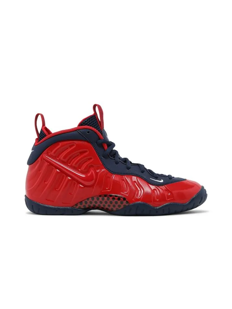 Кроссовки Nike Little Posite Pro GS — изображение 1 из 4, красный