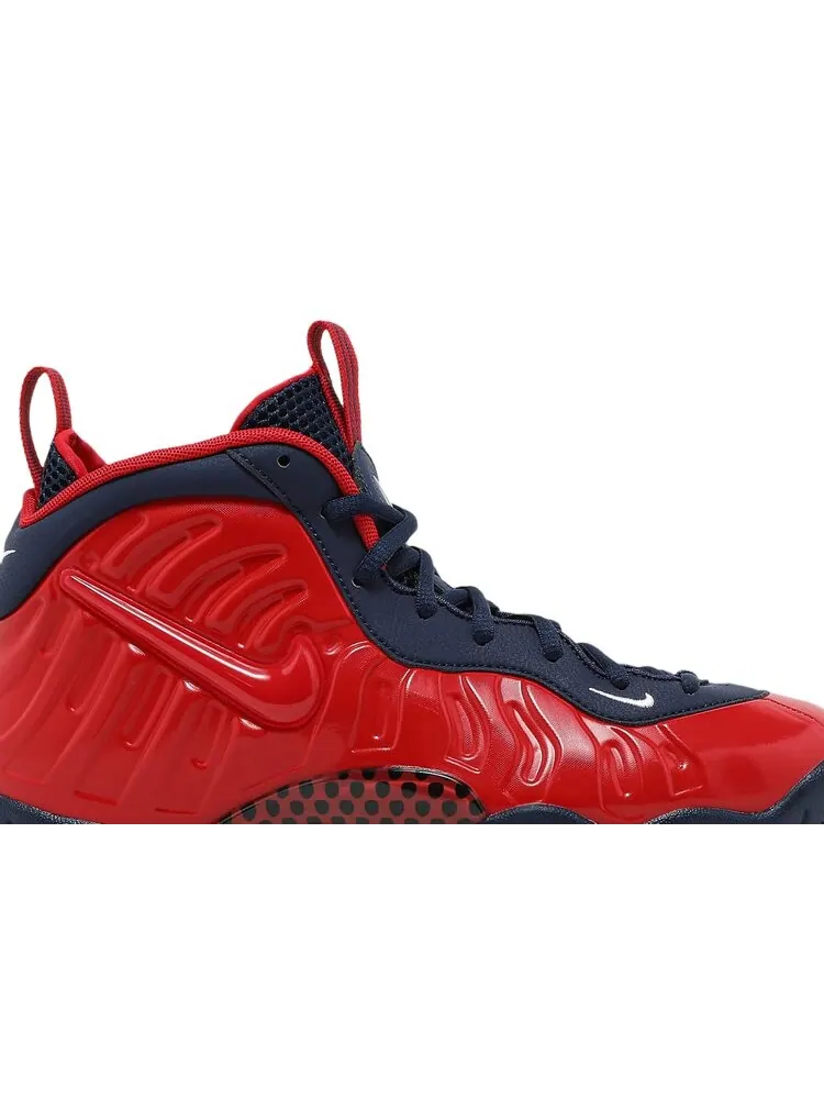 Кроссовки Nike Little Posite Pro GS — изображение 2 из 4, красный