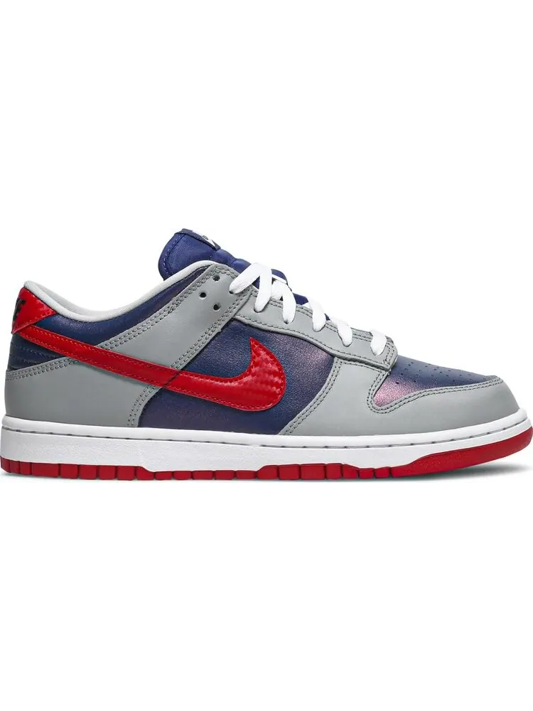Кроссовки Nike Dunk Low Retro 'Samba' 2020 — изображение 1 из 8, серебряный