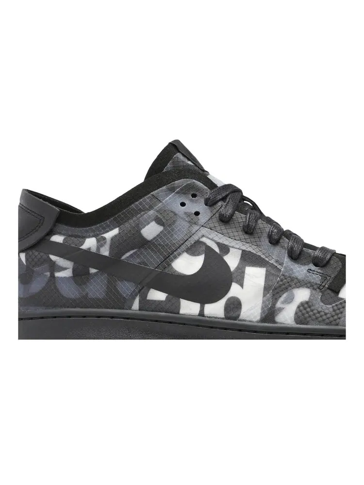 Кроссовки Nike Comme des Garçons x Wmns Dunk Low — изображение 2 из 4, черный