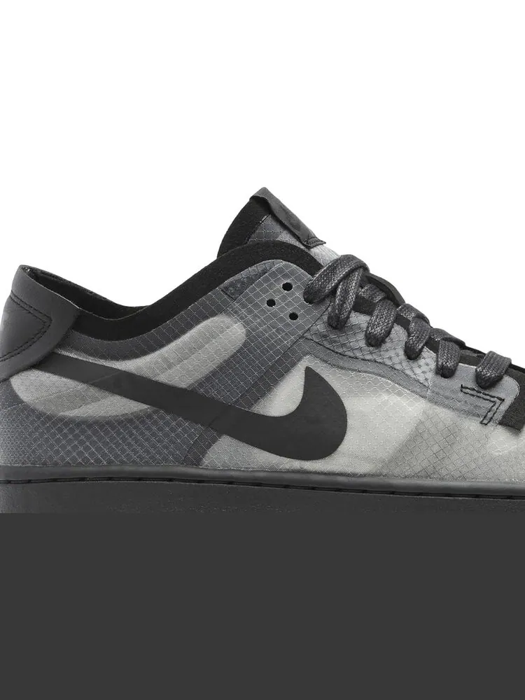 Кроссовки Nike Comme des Garçons x Wmns Dunk Low 'Black Clear' — изображение 2 из 8, черный