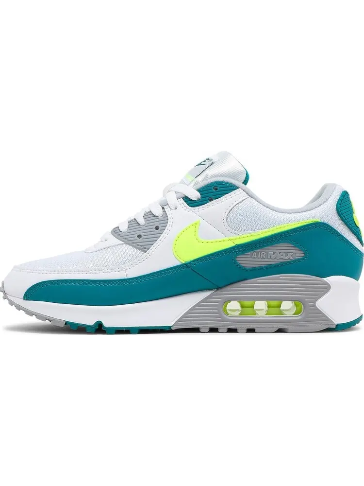 Кроссовки Nike Air Max 90 'Spruce Lime' — изображение 3 из 8, зеленый