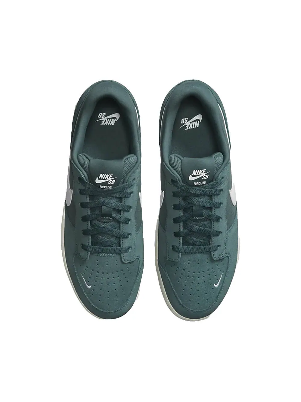 Скейтерские кеды Nike SB Force 58 — изображение 2 из 6, зеленый