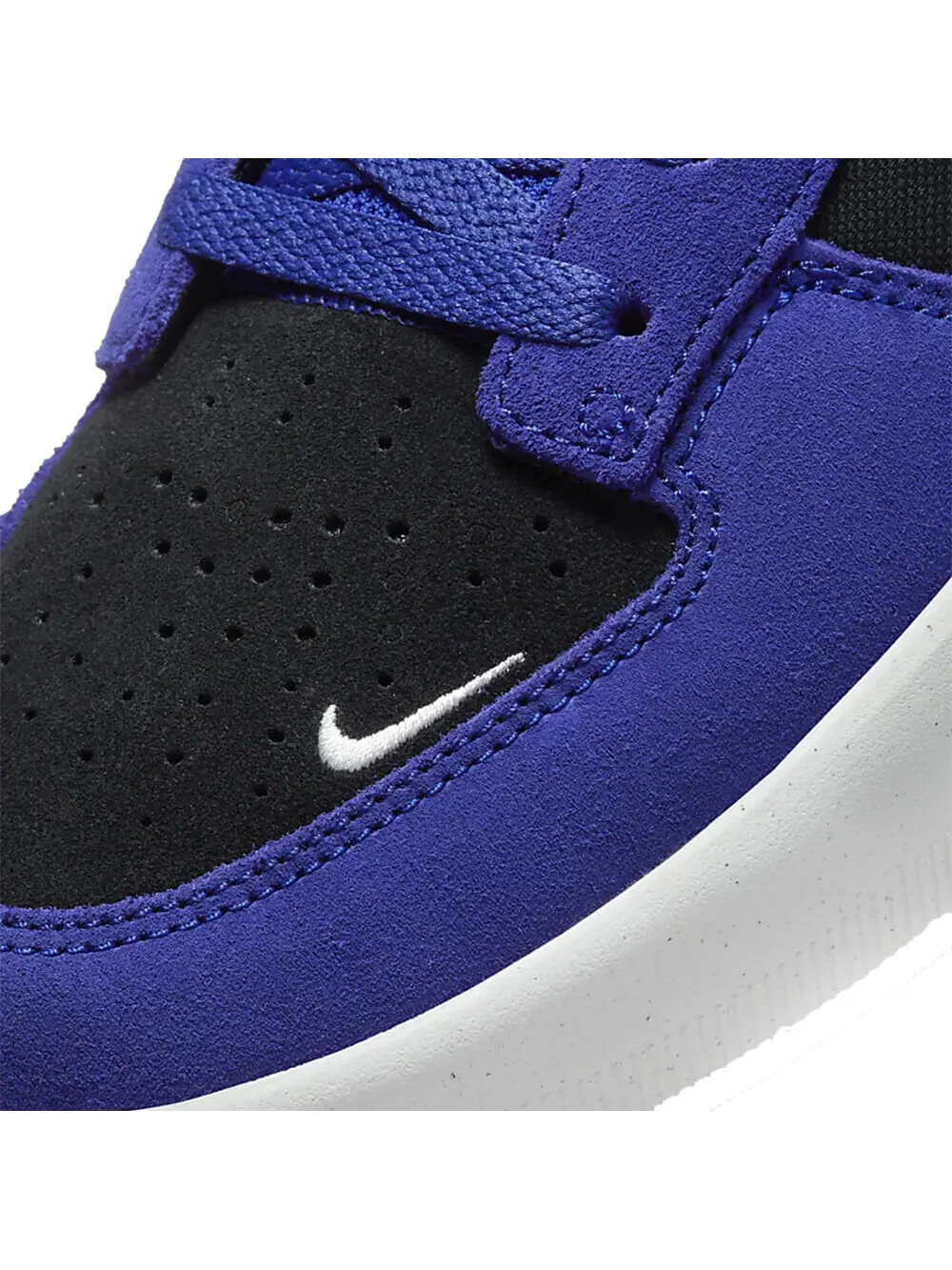 Скейтерские кеды Nike SB Force 58 — изображение 5 из 6, синий/оранжевый