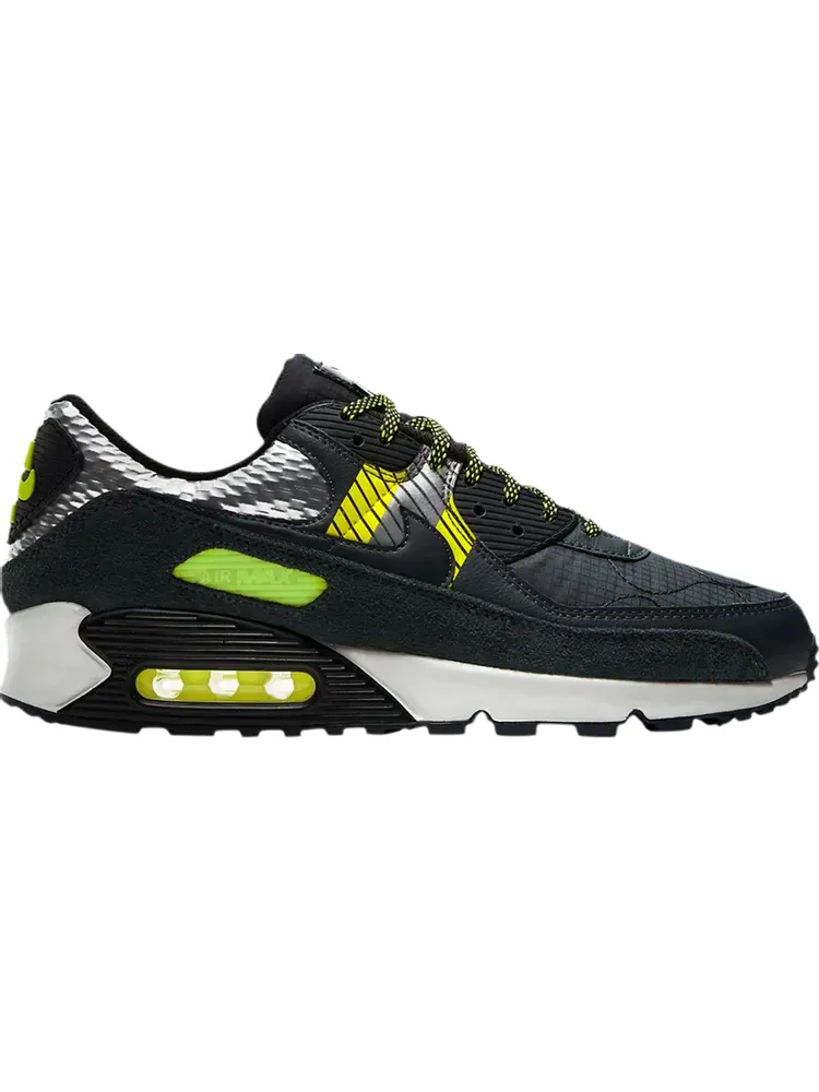 Кроссовки Nike 3M x Air Max 90 'Anthracite Volt' — изображение 1 из 1, черный