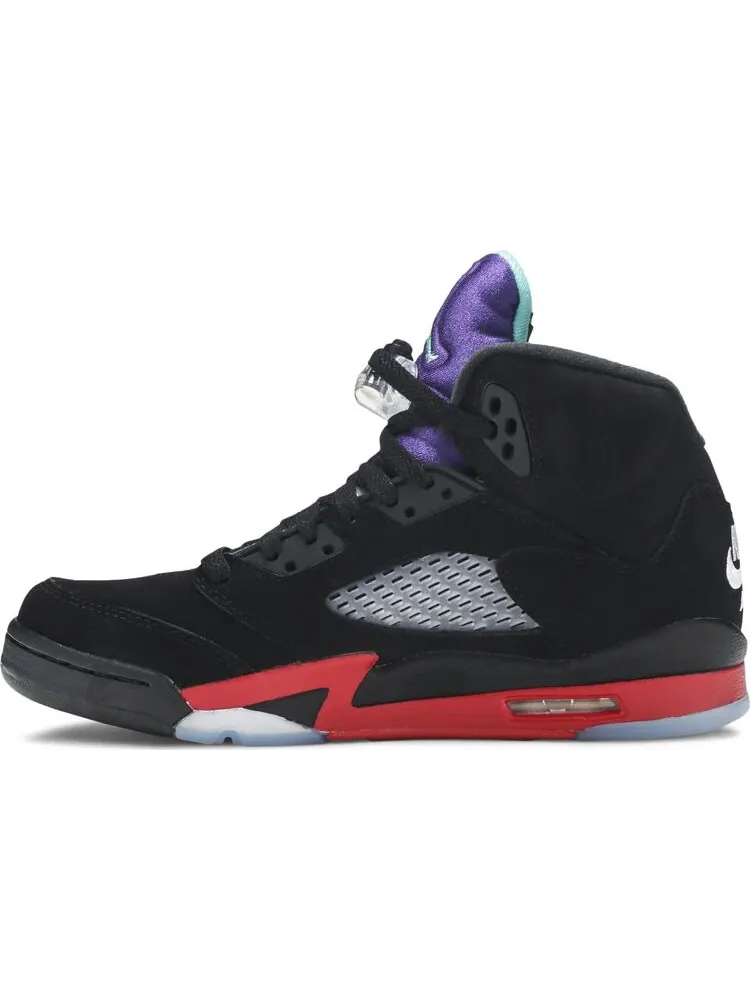 Кроссовки Air Jordan 5 Retro GS Top 3 — изображение 3 из 8, черный
