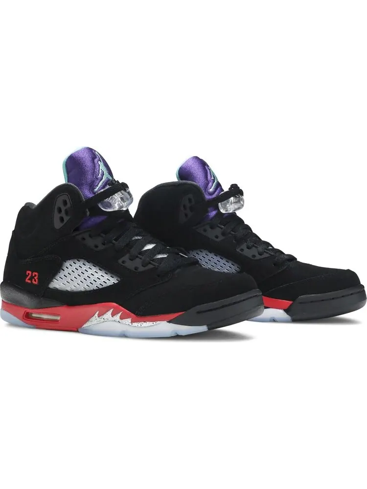 Кроссовки Air Jordan 5 Retro GS Top 3 — изображение 8 из 8, черный