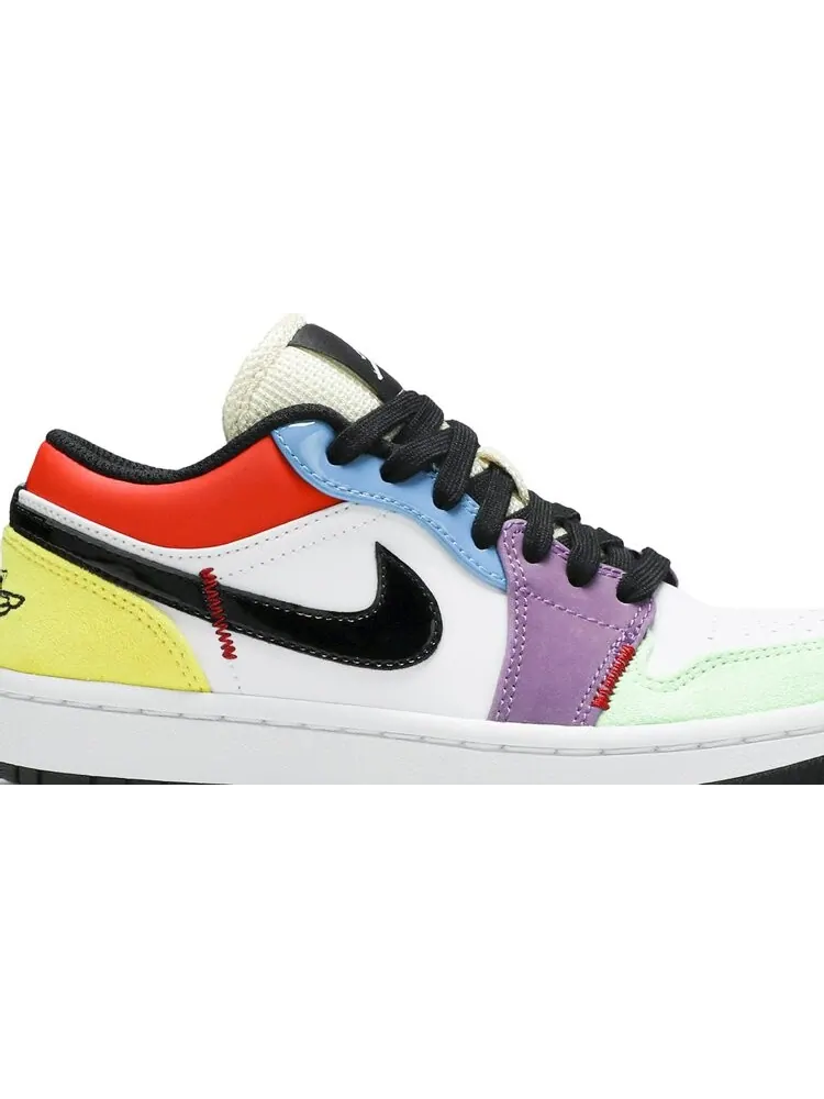Кроссовки Wmns Air Jordan 1 Low SE Lightbulb — изображение 2 из 8, мульти