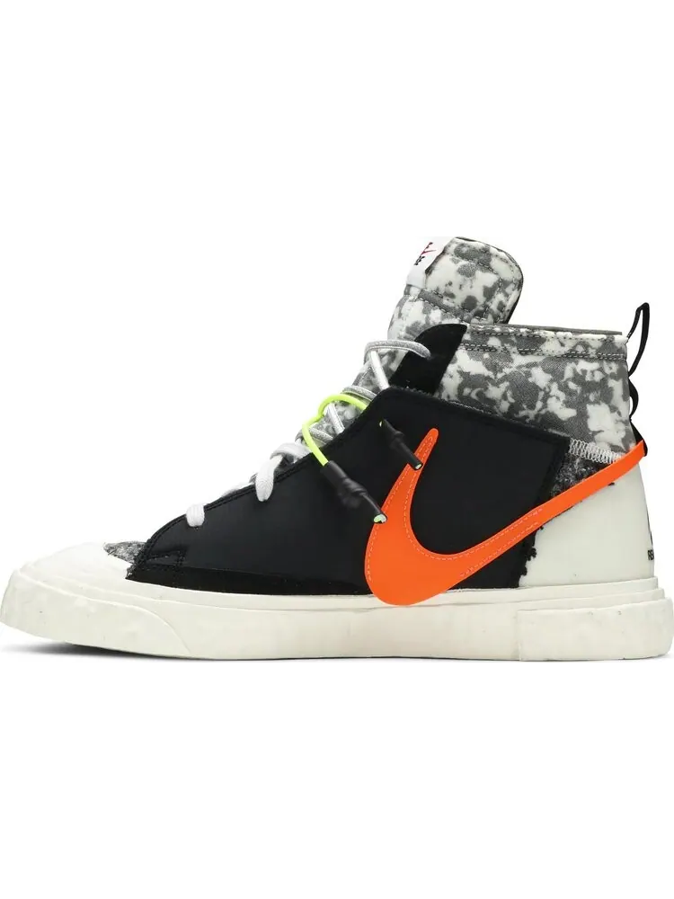 Кроссовки Nike Blazer Mid x READYMADE 'Black Camo' — изображение 3 из 8, черный