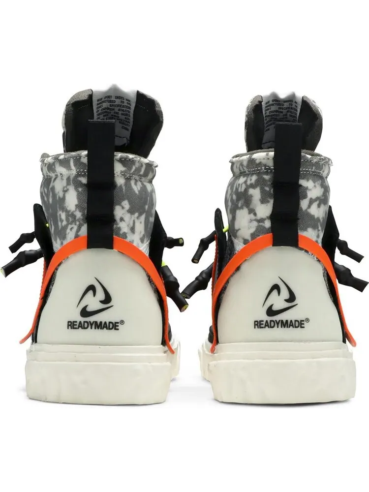 Кроссовки Nike Blazer Mid x READYMADE 'Black Camo' — изображение 6 из 8, черный