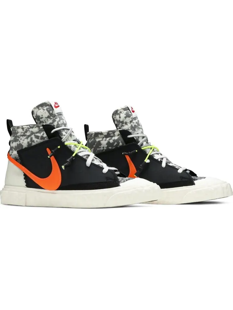 Кроссовки Nike Blazer Mid x READYMADE 'Black Camo' — изображение 8 из 8, черный