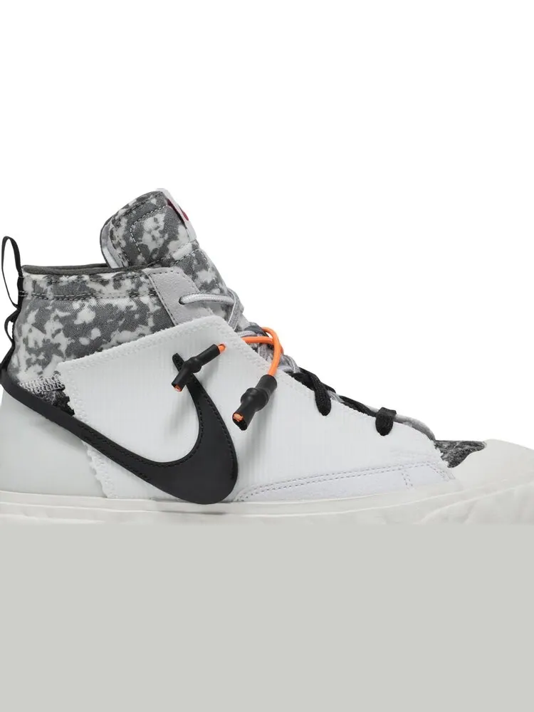 Кроссовки Nike READYMADE x Blazer Mid 'White Camo' — изображение 2 из 8, белый